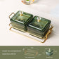 European Style Luxury Plastic Pane Fruit Dish Snack Dish Tea Dim Sum Dried Fruit Candy Ktv High Value Simple