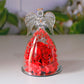 Eternal Flower Gift Box Angel Glass Cover Dried Rose Gift Box Home Decor