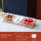 European Style Luxury Plastic Pane Fruit Dish Snack Dish Tea Dim Sum Dried Fruit Candy Ktv High Value Simple