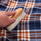 100 Cotton Plaid Long-sleeve Shirt For Layering Or Wearing On Its Own