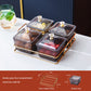 European Style Luxury Plastic Pane Fruit Dish Snack Dish Tea Dim Sum Dried Fruit Candy Ktv High Value Simple