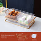 European Style Luxury Plastic Pane Fruit Dish Snack Dish Tea Dim Sum Dried Fruit Candy Ktv High Value Simple