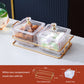 European Style Luxury Plastic Pane Fruit Dish Snack Dish Tea Dim Sum Dried Fruit Candy Ktv High Value Simple