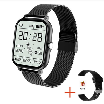 Women Smart watch Men 1.69" Color Screen Full touch