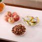 Household Fruit Plate Three-Layer Fruit Platter Creative Snack Plate Multi-Functional Living Room Candy Plate Melon Seeds Snack Tray