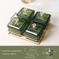 European Style Luxury Plastic Pane Fruit Dish Snack Dish Tea Dim Sum Dried Fruit Candy Ktv High Value Simple