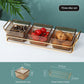 European Style Luxury Plastic Pane Fruit Dish Snack Dish Tea Dim Sum Dried Fruit Candy Ktv High Value Simple