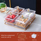 European Style Luxury Plastic Pane Fruit Dish Snack Dish Tea Dim Sum Dried Fruit Candy Ktv High Value Simple