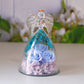 Eternal Flower Gift Box Angel Glass Cover Dried Rose Gift Box Home Decor